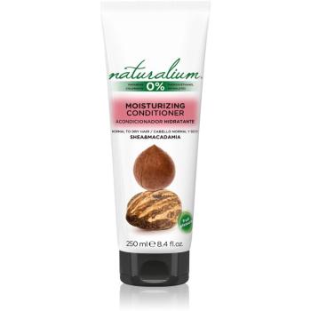 Naturalium Nuts Shea and Macadamia hidratáló és kisimító kondicionáló normál és száraz hajra 250 ml