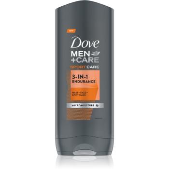 Dove Men+Care Sport Care fürdőgél férfiaknak 3 az 1-ben 400 ml