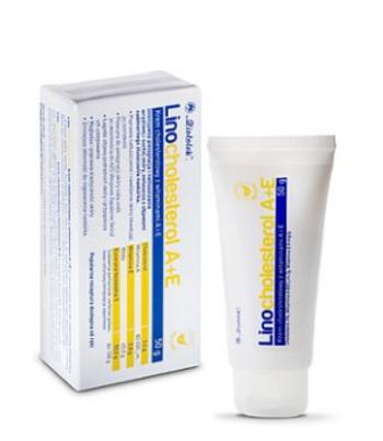 Linokoleszterin A + E krém dermatológiai problémákra -Ziołolek- 50 g