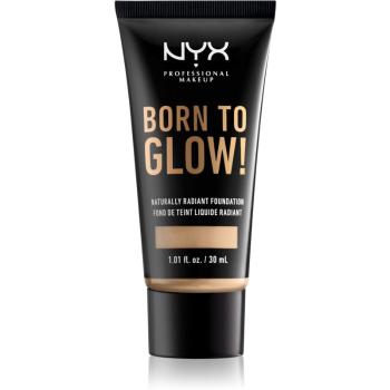 NYX Professional Makeup Born To Glow élénkítő folyékony make-up árnyalat 6.3 Wam Vanilla 30 ml