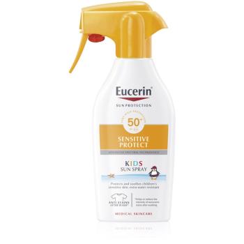 Eucerin Sun Sensitive Protect gyermek spray a napozáshoz SPF 50+ 300 ml
