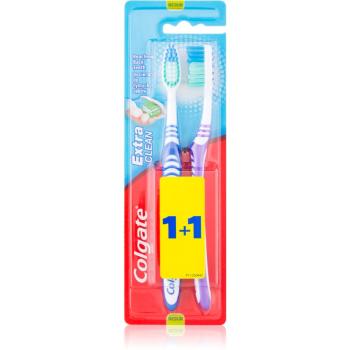 Colgate Extra Clean medium fogkefék 2 db színes változatok 2 db