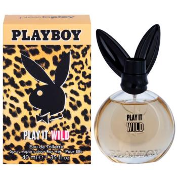 Playboy Play it Wild Eau de Toilette hölgyeknek 40 ml