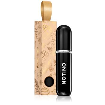Notino Travel szórófejes parfüm utántöltő palack limitált kiadás Black 5 ml