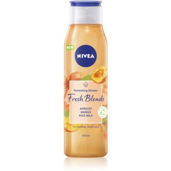 Nivea Fresh Blends Apricot & Mango & Rice Milk felfrissítő tusfürdő gél 300 ml