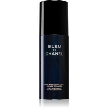 Chanel Bleu de Chanel arc és szakáll hidratáló krém uraknak 50 ml