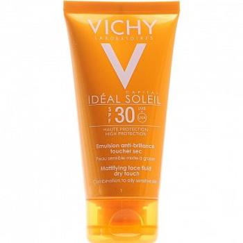 Vichy Idéal Soleil SPF30 Mattifying Face Fluid Dry Touch hidratáló és védő fluid matt hatású 50 ml