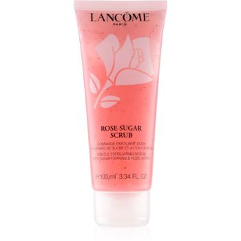 Lancôme Rose Sugar Scrub kisimító peeling az érzékeny arcbőrre 100 ml