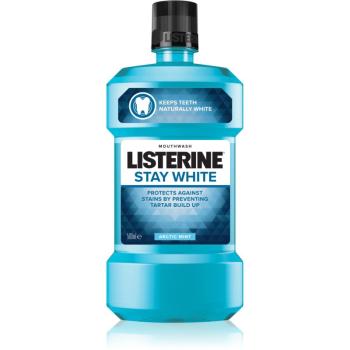 Listerine Stay White szájvíz fehérítő hatással íz Arctic Mint 500 ml