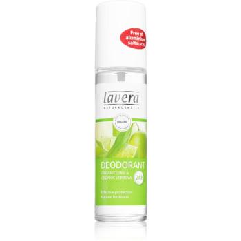 Lavera Organic Lime & Organic Verbena frissítő spray dezodor 75 ml