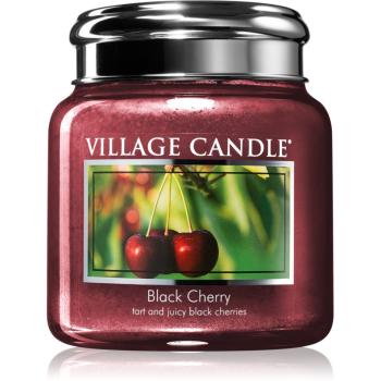 Village Candle Black Cherry illatos gyertya 390 g