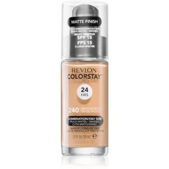Revlon Cosmetics ColorStay™ tartós matt make-up SPF 15 árnyalat 240 Medium Beige 30 ml