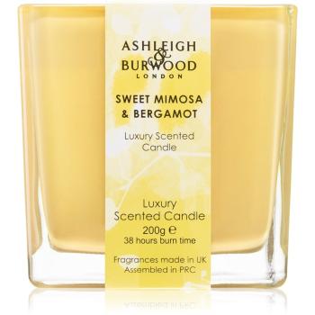 Ashleigh & Burwood London Life in Bloom Sweet Mimosa & Bergamot illatos gyertya 200 g