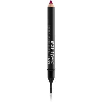 NYX Professional Makeup Dazed & Diffused Blurring Lipstick rúzsceruza árnyalat 06 - Get Down 2.3 g