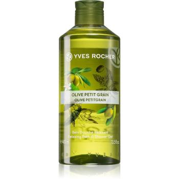 Yves Rocher Olive & Petit Grain relaxáló tusfürdő gél 400 ml