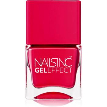 Nails Inc. Gel Effect körömlakk géles hatással árnyalat Chelsea Grove 14 ml