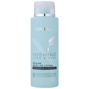 Yonelle Yoshino Pure&Care micellás víz betainnal a bőr intenzív hidratálásához 400 ml