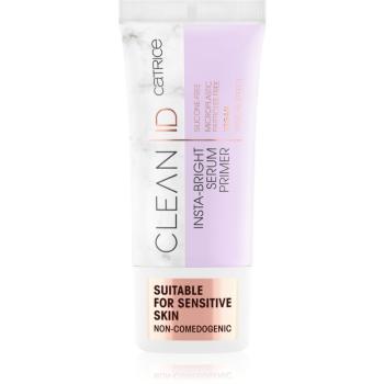 Catrice Clean ID Insta-Bright Serum élénkítő sminkalap a make - up alá 50 ml