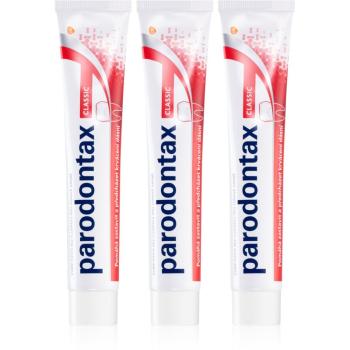 Parodontax Classic fogkrém fogínyvérzés ellen fluoridmentes 3x75 ml