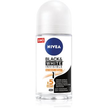 Nivea Invisible Black & White Ultimate Impact golyós izzadásgátló 48h 50 ml