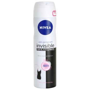 Nivea Invisible Black & White Clear izzadásgátló spray -ben 150 ml