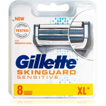 Gillette Skinguard Sensitive tartalék kefék az érzékeny arcbőrre 8 db