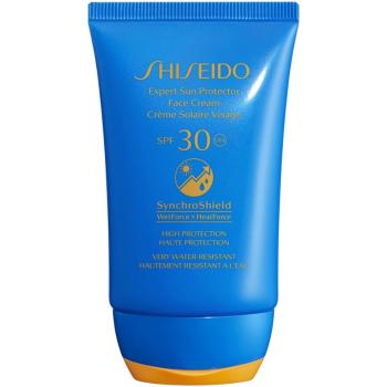 Shiseido Sun Care Expert Sun Protector Face Cream vízálló napozó krém az arcra SPF 30 50 ml