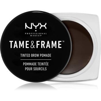 NYX Professional Makeup Tame & Frame Brow szemöldök pomádé árnyalat 05 Black 5 g