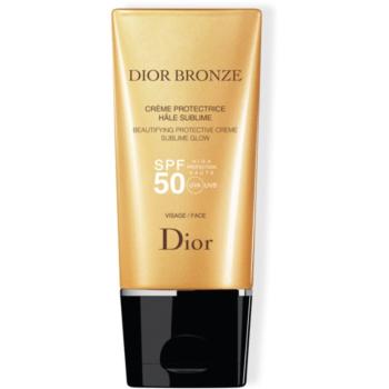 DIOR Dior Bronze Beautifying Protective Creme Sublime Glow védőkrém az egész arcra SPF 50 50 ml