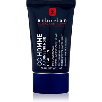 Erborian CC Crème Men egységesítő hidratáló mattító hatás SPF 25 30 ml