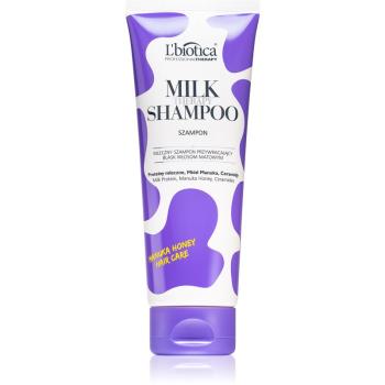 L’biotica Professional Therapy Milk sampon a fénylő és selymes hajért 250 ml