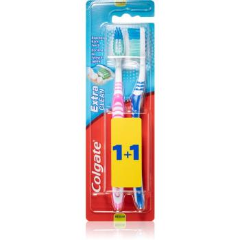 Colgate Extra Clean medium fogkefék 2 db színes változatok