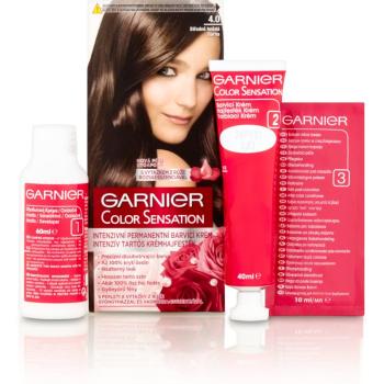 Garnier Color Sensation hajfesték árnyalat 4.0 Deep Brown