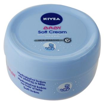 Nivea Baby Soft & Cream hidratáló krém arcra és testre 200 ml