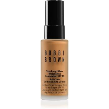 Bobbi Brown Mini Skin Long-Wear Weightless Foundation hosszan tartó make-up SPF 15 árnyalat Golden 13 ml