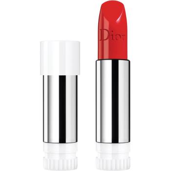DIOR Rouge Dior The Refill hosszan tartó rúzs utántöltő árnyalat 080 Red Smile Satin 3,5 g