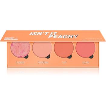 Makeup Obsession Isn't It Peachy arcpirosító paletta 4 x 2.50 g