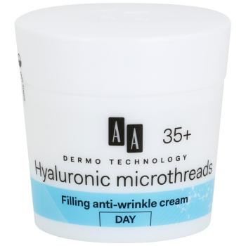 AA Cosmetics Dermo Technology Hyaluronic Microthreads ráncfeltöltő nappali krém 35+ 50 ml