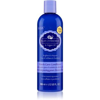 HASK Blue Chamomile & Argan Oil tonizáló kondicionáló szőke hajra 355 ml