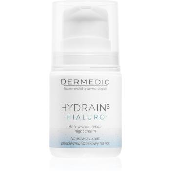 Dermedic Hydrain3 Hialuro hidratáló éjszakai krém a ráncok ellen 55 ml