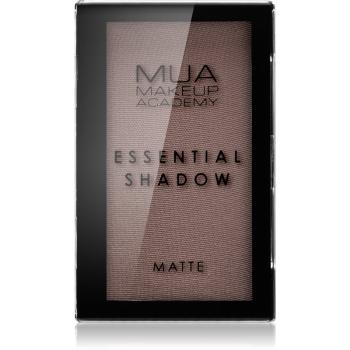 MUA Makeup Academy Essential matt szemhéjfestékek árnyalat Burnt Umber 2.4 g