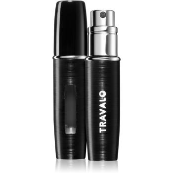Travalo Lux szórófejes parfüm utántöltő palack unisex Black 5 ml