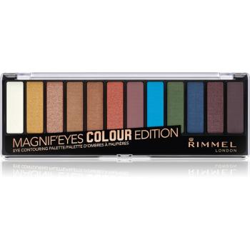 Rimmel Magnif’ Eyes szemhéjfesték paletta árnyalat 004 Colour Edition 14.16 g