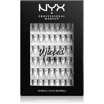 NYX Professional Makeup Wicked Lashes Singles ragasztható műszempilla