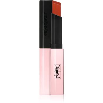 Yves Saint Laurent Rouge Pur Couture The Slim Glow Matte hidratáló matt rúzs fénnyel árnyalat 213 No Taboo Chili 2 g