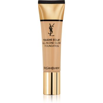 Yves Saint Laurent Touche Éclat All-In-One Glow folyékony make-up SPF 23 árnyalat BD50 Warm Honey 30 ml