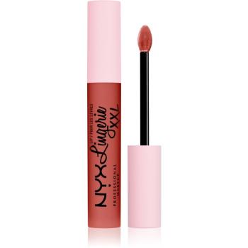 NYX Professional Makeup Lip Lingerie XXL matt folyékony állagú ajakrúzs árnyalat 06 - Peach flirt 4 ml