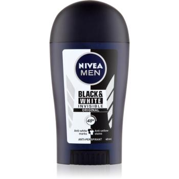 Nivea Men Invisible Black & White izzadásgátló a fehér és sárga foltok ellen 48h 40 ml