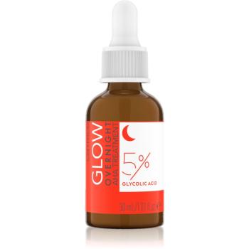 Catrice Glow AHA Treatment bőrélénkítő éjszakai ápolás 30 ml