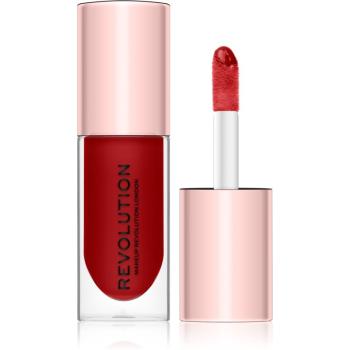 Makeup Revolution Pout Bomb dúsító ajakfény magasfényű árnyalat Juicy 4.6 ml